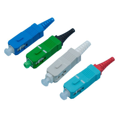 Bom preço Push Pull Tipo SC APC Conector de Fibra Conectores de Fibra Óptica Simples de Manusear on-line