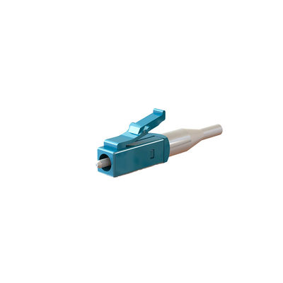 0Conector de fibra óptica LC.9mm Compacto e versátil para telecomunicações
