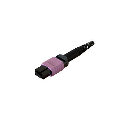 12 / 16 / 24 Núcleos MPO Fibra Conector 3.0 60mm Homem Fêmea RoHS Certificado