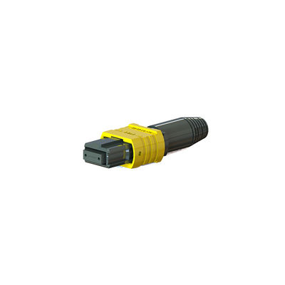 Bom preço Conector MPO de fibra óptica de alta densidade para rede de transmissão de fibra Mini 43 mm on-line