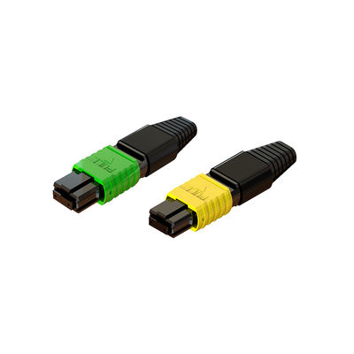 Fibra de terminação de MPO masculina feminina 12 16 24 núcleos com design de molde de alta precisão