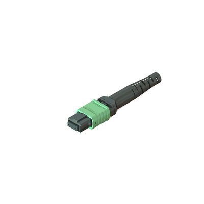 Conector de fibra MPO sem esforço 3,5 mm 12/16/24 núcleos para data centers e redes empresariais