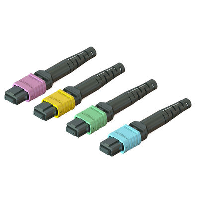 Bom preço Conexão rápida MPO Fibra óptica conector 3.5 60mm 12 16 24 núcleos com APC UPC on-line