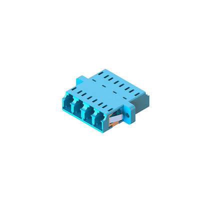 D4 Adaptador de fibra óptica tipo LC com flange em várias cores e boa usabilidade