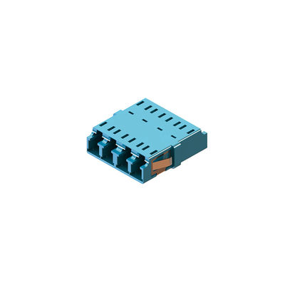 4 Multimodo Adaptador de Fibra Óptica LC Reduzir acopladores de fibra ótica para CATV / FTTX