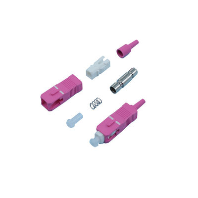Conectores de fibra óptica SC de 3,0 mm com kits e adaptadores de conectores de fibra óptica