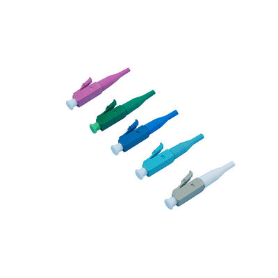 LC simplex APC/PC Conector de fibra óptica compatível com rolha de plástico
