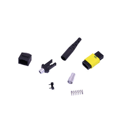 Kits de Conectores MTP MPO Macho/Fêmea Com Ferrule MT Tipo Push-Pull Adaptador de fibra óptica