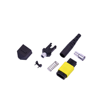 Bom preço MPO/MTP 12/24 Core 3.0mm Multimode Fiber Optic Connector Kits com baixa perda uL94v-0 on-line